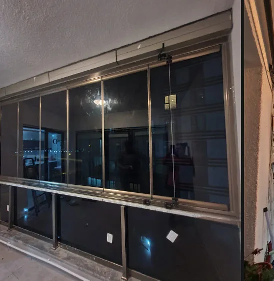 Ortaş cam balkon proje